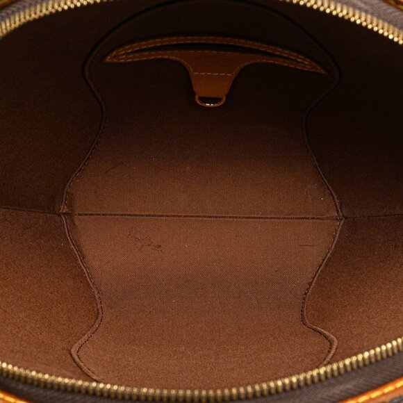 LOUIS VUITTON Brown Monogram Leather Ellipse PM Bag - Picture 8 of 10